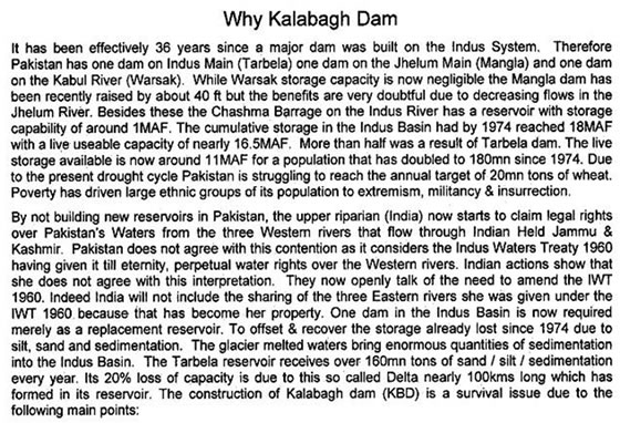 Kalabagh Dam